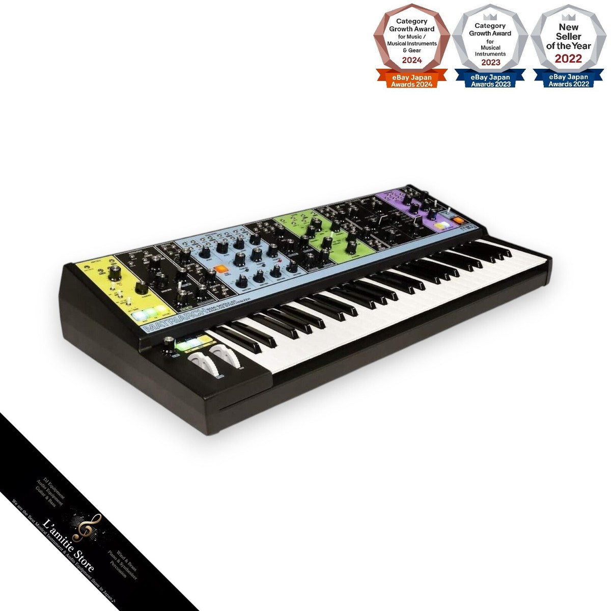 Moog Matriarch｜保証書・純正箱・おまけのパッチケーブル付き 美品 Moog Matriarch Patchable 4 Note Paraphonic Analog 49 Key