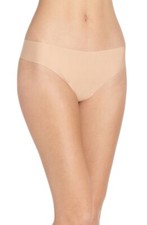 COMMANDO Woman's Nude 'Butter' Stretch Modal Thong Size Medium
