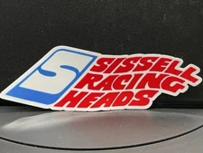 VRHTF NHRA "SUPER COOL SISSEL RACING HEADS 2" X 6" DIE CUT STICKER