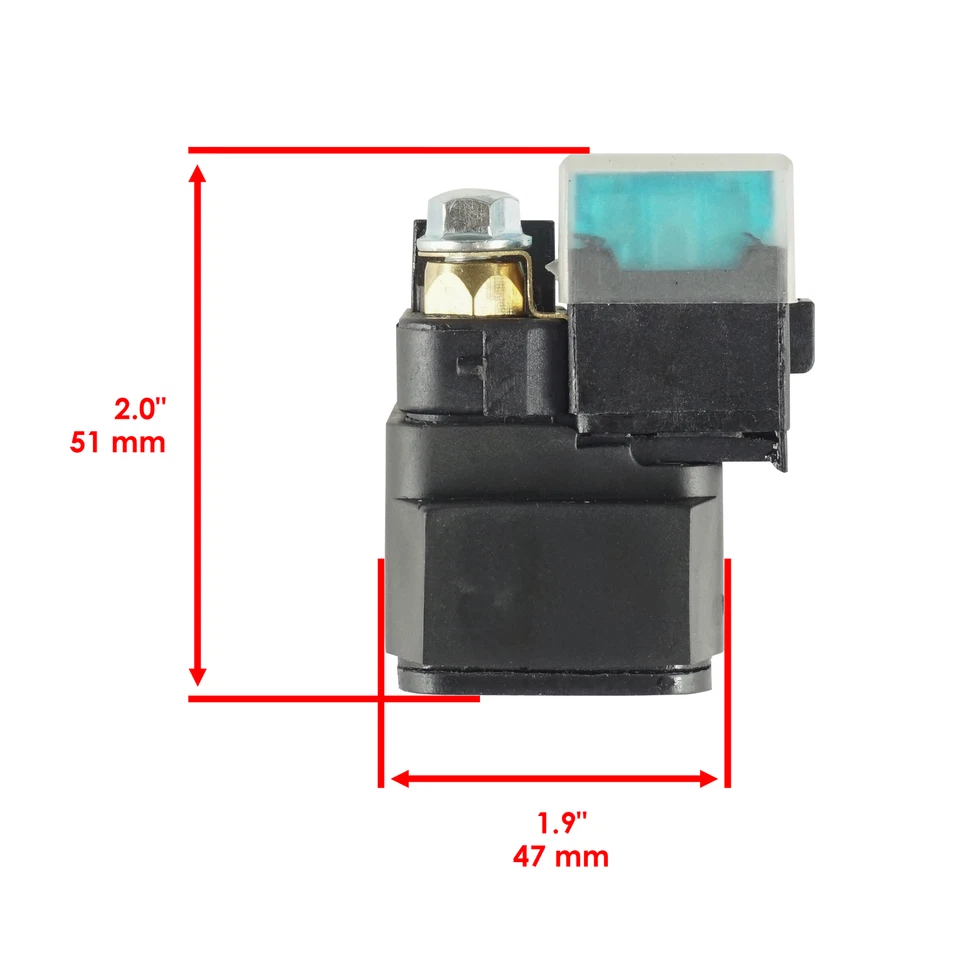 Relé solenoide de arranque para Yamaha FZ-1 FZ1 Fzs10 2006-2014 / Fz-S1 Fzs10F 2015 Foto 2 de 4