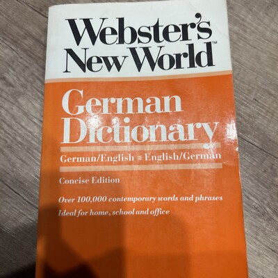 Webster's New World German Dictionary, Concise Edition Kopleck, Horst und Peter 