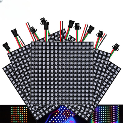 1~5Pcs WS2812B RGB LED Digital Flexible Individually Addressable Panel Light
