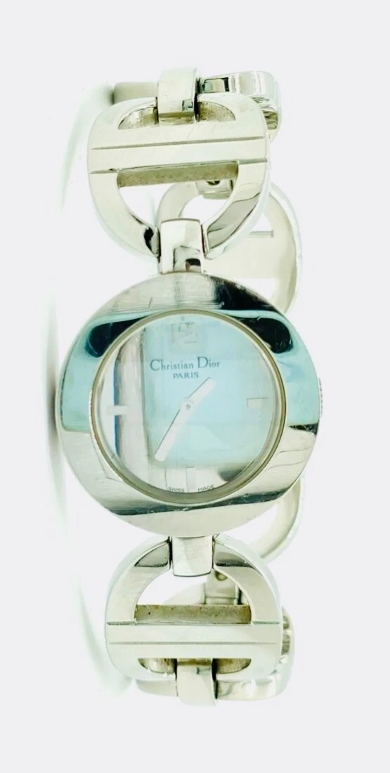 Montre Femme Auth Christian Dior CD022110 25 mm argent 