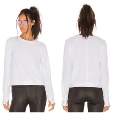 Koral Sofia Mesh Long Sleeve Pullover Sz S