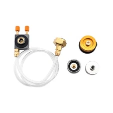 OD Can Gas Adapter Outdoor Camping Gas Stove Propane Refill Adapter With Hose