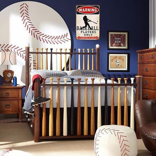 Blechschild Baseball Deko für Jungen Zimmer Mann Höhle Deko Baseball Poster - Bild 4 von 7