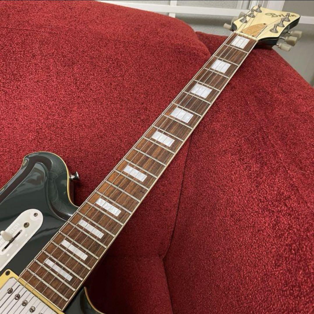 Bacchus Brian BNG-450 Bizarre Guitar Dark Green - Rare Bacchus Brian BNG-450 Bizarre Guitar Dark Green - Rare