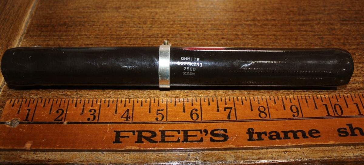Ohmite Lug Resistor Model NO# D225K250 225 WATT 250 OHM Ohmite Lug Resistor Model NO# D225K250 225 WATT 250 OHM