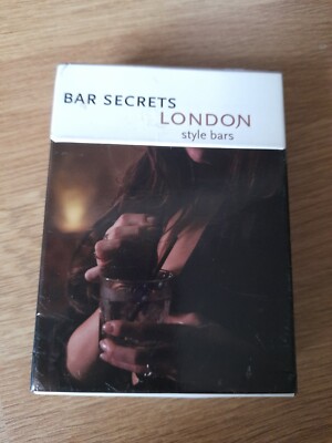 BAR SECRETS OF LONDON Style Bars Pack mit 52 Karten, 3. Auflage Sehr guter Zustand