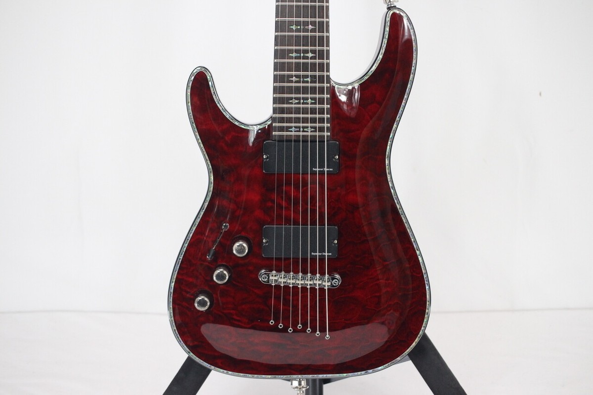 SCHECTER AD-C-7-HR/LH Used Electric Guitar | eBay