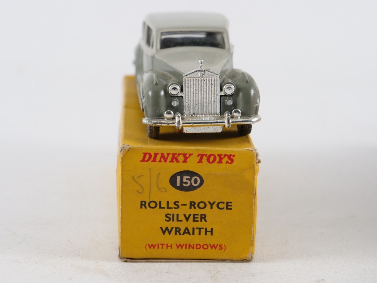 Dinky Toys GB N°150 Rolls Royce Silver Wraith 1/43 - Gris Métal - Neuf En Boîte