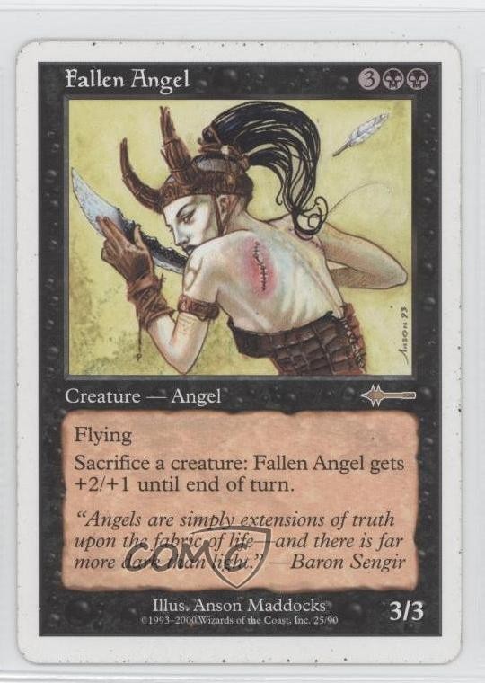 Fallen Angel White Border Magic: Beatdown Box Set #25 2000