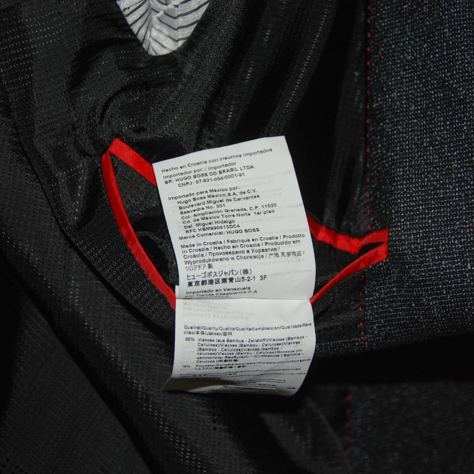 HUGO BOSS Men's US 44R Gray Viscose Blend Casual Lightweight Blazer Jacket thumbnail 9