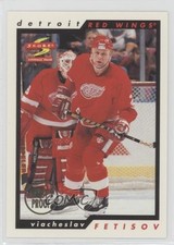 1996-97 Score Artist's Proof Viacheslav Fetisov #73 HOF b8c