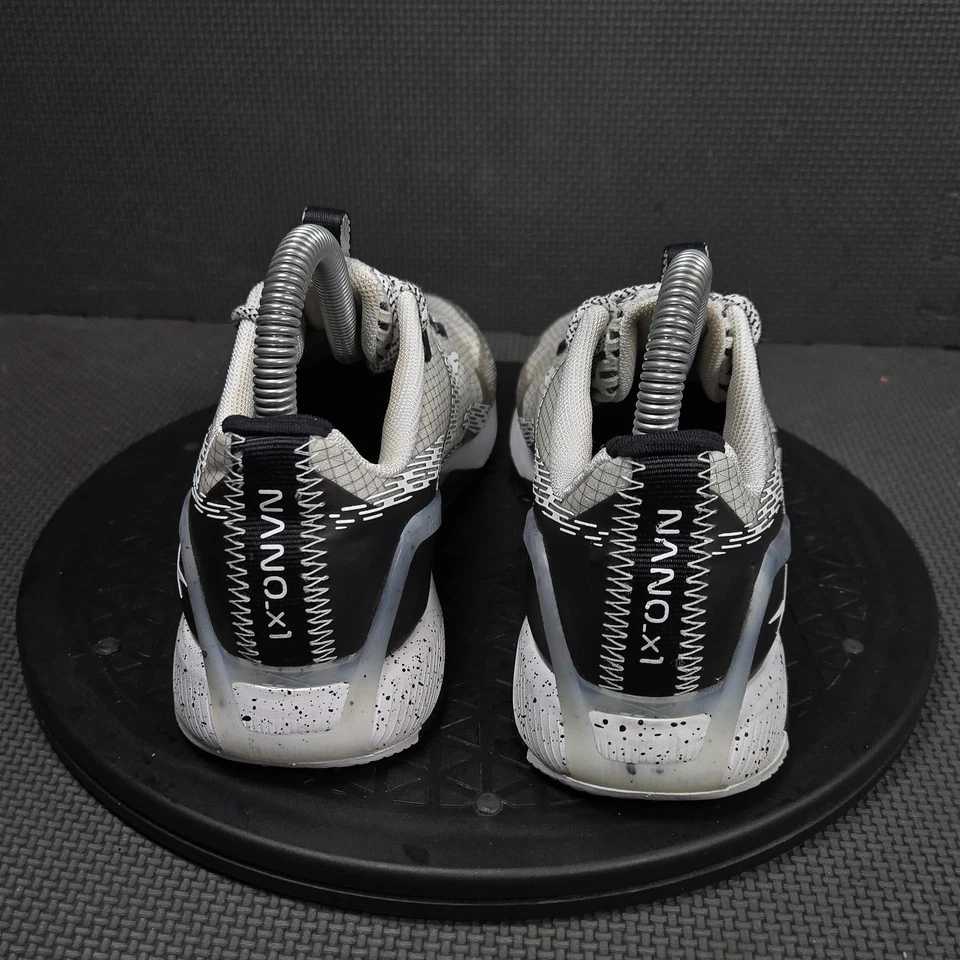 Zapatos Reebok Nano X1 para mujer talla 5,5 blanco gris entrenamiento Crossfit GW2831 Foto 4 de 4