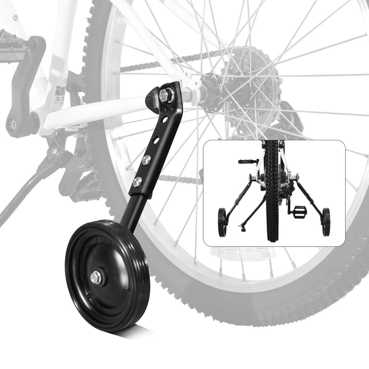 Multi-speed Kids Bike Training Wheels. Fits 16