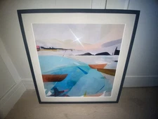 She and Him, Louise Body, King and Mcgaw -abstract colourful framed high-quality