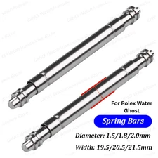 Strong Spring Bars 1.5-2.0mm 316L Stainless Steel Durable Link Pins for Watches