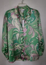 House Of Harlow X Revolve Blouse Size L New READ