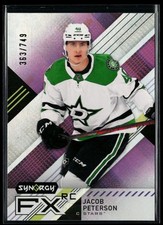2021-22 Upper Deck Synergy FX Rookies #FXR-PE Jacob Peterson RC 363/749