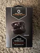 Celltronix Titanium True Wireless Earbuds with Charging Case