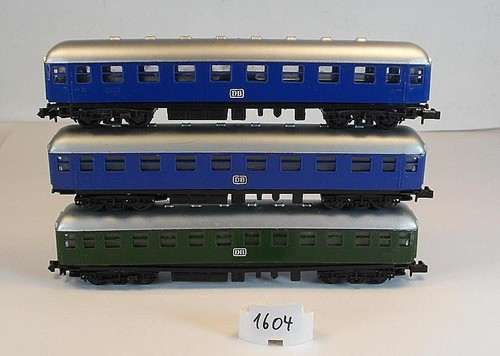 Arnold Spur N 1/160 D-Zugwagen-Set 4-achsig der DB #1604 | Zustand: Gebraucht