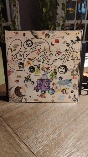 LED ZEPPELIN III Rock 1970 Atlantic Vinyl Record Album SD 7201 **COVER ONLY**
