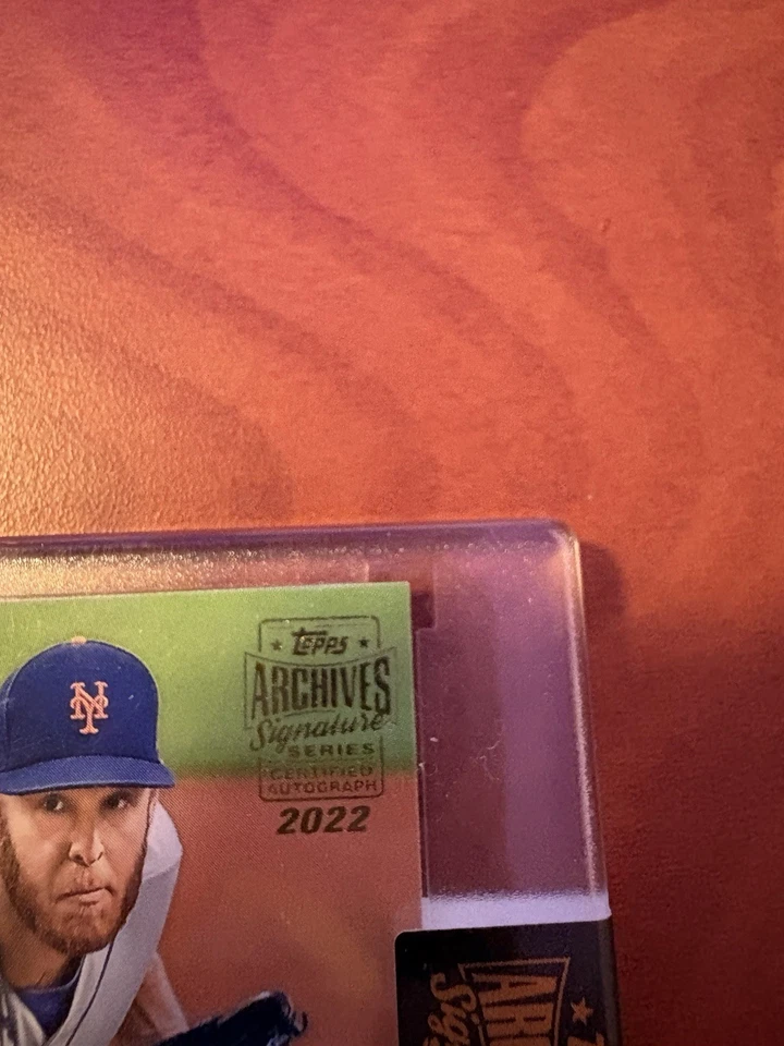 2022 Topps Archives Zack Wheeler Signature Series Autograph /54 - Image 3 of 4