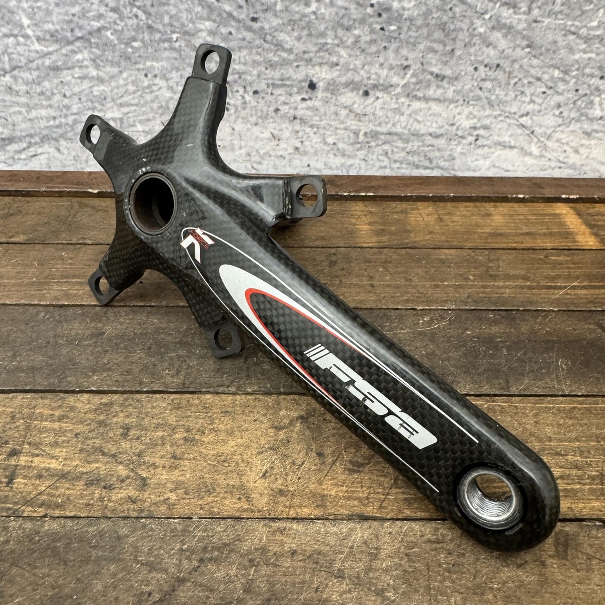 FSA-KFORCE LITE カーボンクランク　50/34t アーム172.5 FSA K-Force Carbon Right Crank Arm 172.5mm 5-Bolt Spider 23.8mm