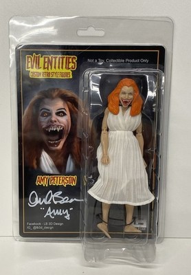 EVIL ENTITIES FRIGHT NIGHT AMY PETERSON FIGUR ORIGINAL AMANDA BEARSE AUTOGRAMM