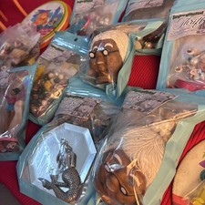 PRINCESS JUNK DRAW Small Assemblage Art Craft kits Toys Mini Food Shells Lace