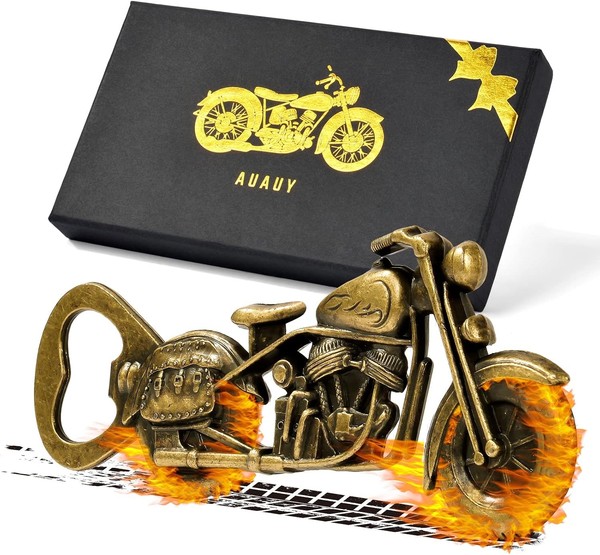 Motorrad FlaschenöFfner Biergeschenk FüR MäNner Weihnachten Geburtstag Freund-image