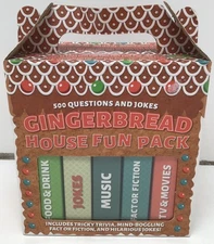 Professor Puzzle Gingerbread House Fun Pack 500 Questions & Jokes 12 Years+