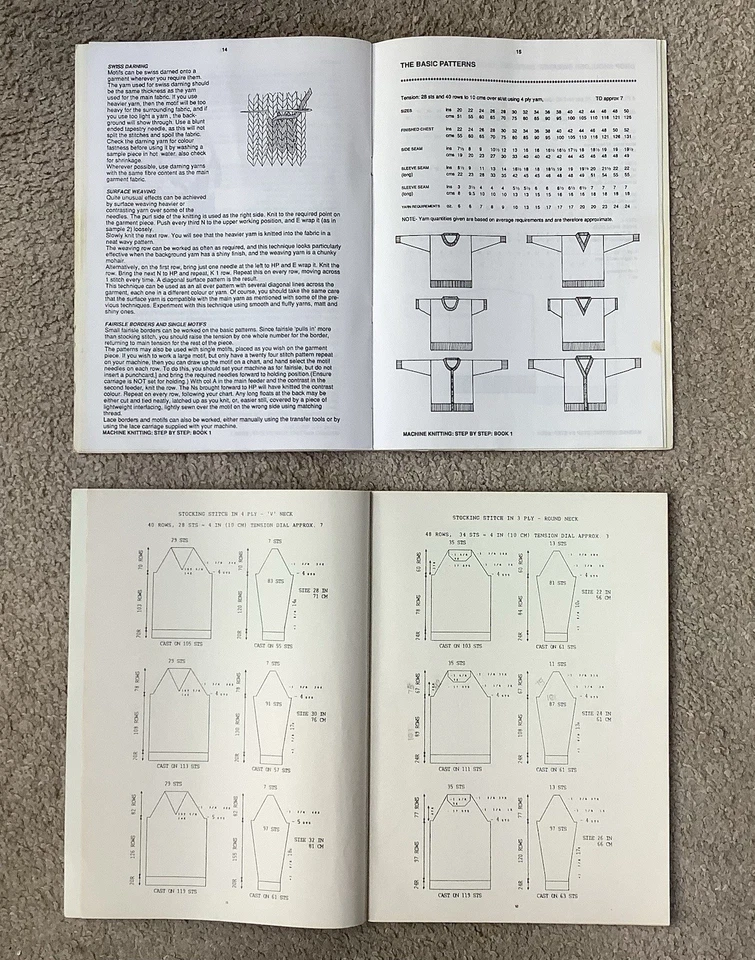 Knitting Machine Booklets: Step By Step & Design For Children. - Image 2 of 2