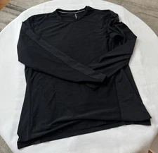 Ten Thousand Shirt Mens Medium M Black Versatile Athletic Running Performance