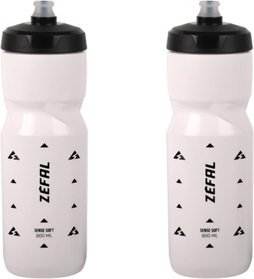 Sense Soft 80 Trinkflaschen 2er-Set, BPA-frei, Weiß, 2 x 800 ml