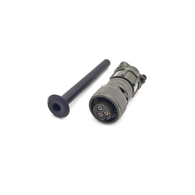 MS3106A10SL-3S Industrial Circular Connector, MIL-DTL-5015 Series Threaded Conne