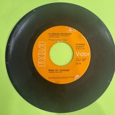 Clodagh Rodgers Jack in the Box Wind of Change 7" Vinyl Single RCA 74-0474