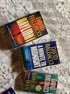 David Baldacci Book Bundle. A Minute to Midnight, A Gambling Man, Daylight