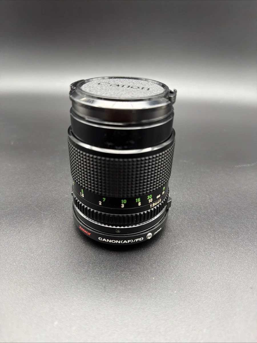 Canon FD f/1.8 Camera Lenses 85mm Focal for sale | eBay