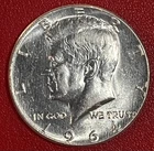 1964 Kennedy Half Dollar. 90% Silver. Free Shipping!