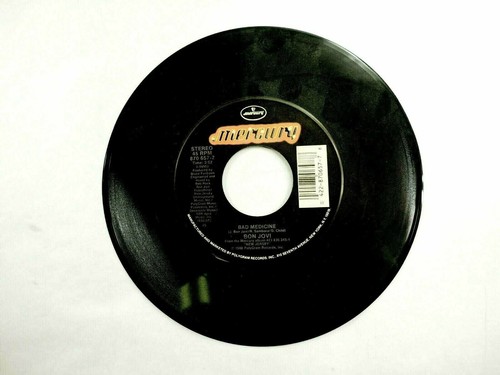 Bon-Jovi Bad Medicine / 99 In The Shade 45RPM 1988 Mercury 870 657-7 - Picture 5 of 6