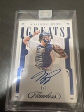 2021 Panini Flawless - Flawless Performances Autographs Mike Piazza #FP-34...