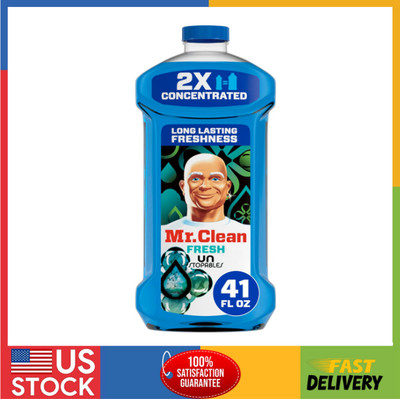 Mr. Clean 2X Concentrated Multi Surface Cleaner Fresh Unstopables Scent - 41 oz.