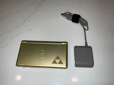 Nintendo DS Lite Legend of Zelda: Phantom Hourglass Gold Handheld System Tested