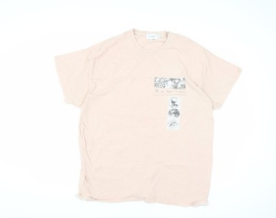 Herren T-Shirt UK Größe M Topman Rosa