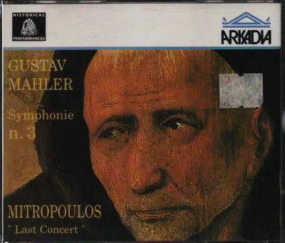 2xCD Mahler Symphony No 3 - Mitropoulos Last Concert / Bonus: Symphony No 1