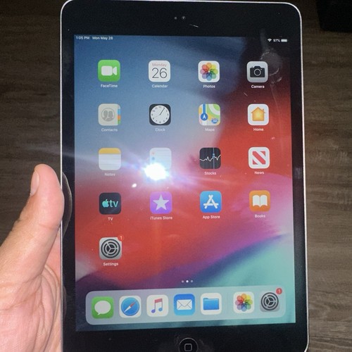 Apple iPad Mini 2 32GB WiFi Space Gray Tablet A A1489 - Picture 3 of 14