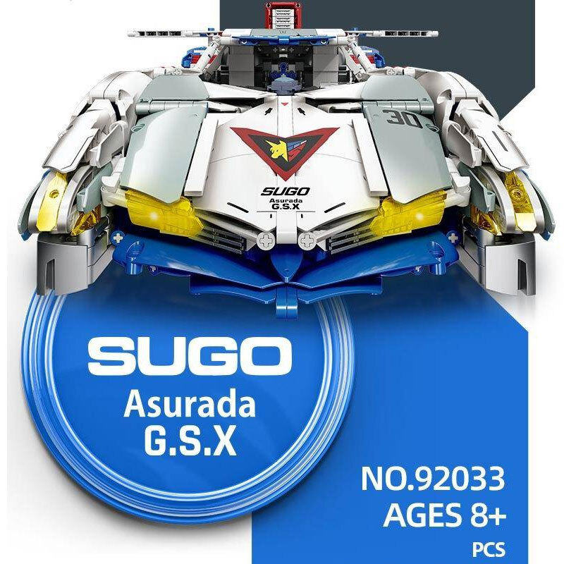JIESTAR 92033 SUGO Asurada G.S.X With Motor with 3907 Pieces | eBay