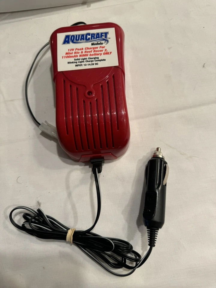 AquaCraft Reef Racer 2 Electric Vee-Hull Boat RTR / Purple & Yellow UNTESTED B72 - Image 2 of 4